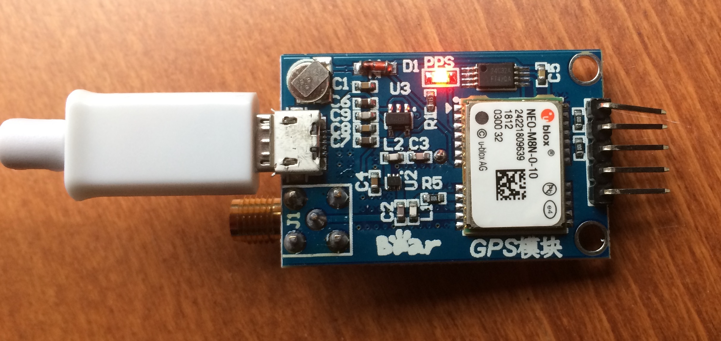 GPS module front